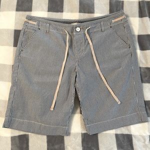 Limited edition GAP striped shorts, size 12